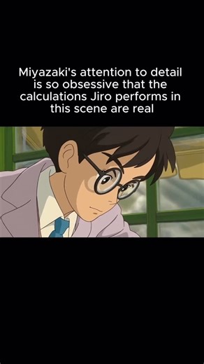 Hayao Miyazaki on Instagram: "“Airplanes are beautiful dreams, the engineer is the one who give them shape.” In The Wind Rises (2013) #studioghibli #ghibli #hayaomiyazaki"