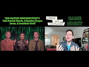 Neil Patrick Harris, Priyanka Chopra Jonas, & Jonathan Groff play GAME NIGHT: Happy Sad Confused