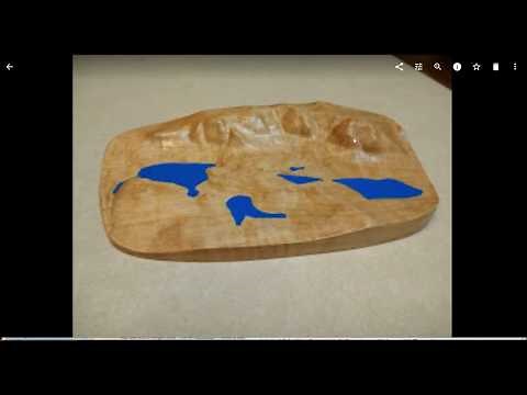 Easy 3D CNC Relief Map with VCarve