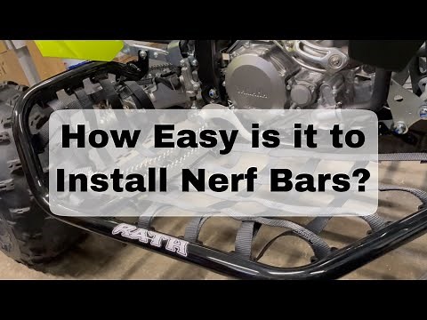 How easy is it to install Nerf Bars?