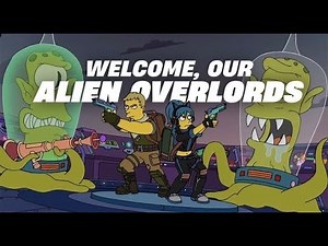 Fortnite | The Simpsons Alien Overlords Full Live Event!