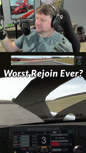 Worst Rejoin Ever! #iracing #simracing #racing