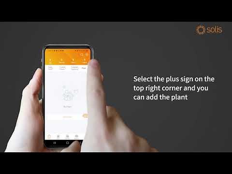 SolisCloud Installer Registration and First Plant Creation
