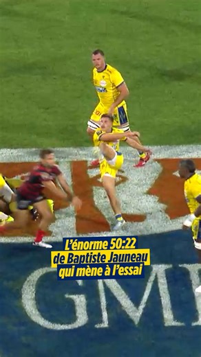 139K views · 5.7K reactions | Jauneau régale, Massa conclut  Un 50:22 exceptionnel pour gagner la touche et quelques secondes plus tard... L’ouverture du score pour @asm_rugby_officiel  | TOP 14 | Facebook