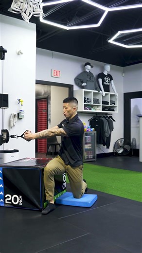 Half Kneeling Cable Rotation