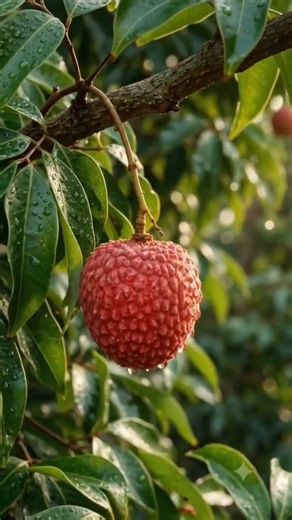 🍒 From Lychee Seed to Fruit Tree in 26 Seconds! 🌱🍒 #shorts #timelapse #nature #lychee