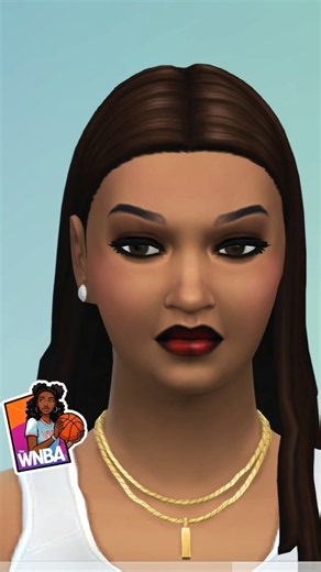 Angel Reese On Sims how did I do? no cc 🚨🔥🏀 #angelreesehighlights #sims4 #fashion #shorts