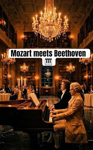 Mozart meets Beethoven LISTEN TO THE FULL 1-HOUR MASTERPIECE HERE 👆▶️ Press play above