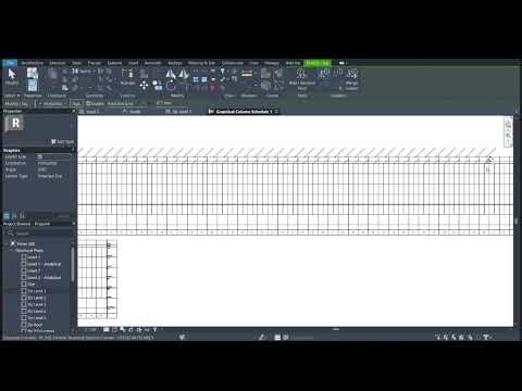 2024 Revit 10 Creating column schedule