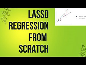 Lasso Regression from Scratch with Python