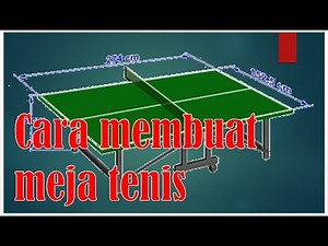 cara membuat meja pingpong