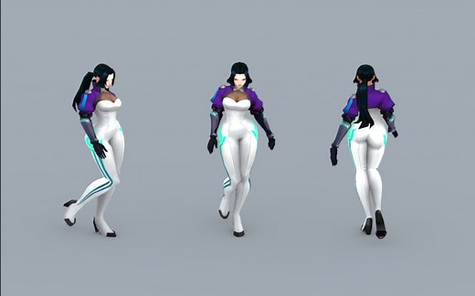 第一期原创3D游戏动作教程