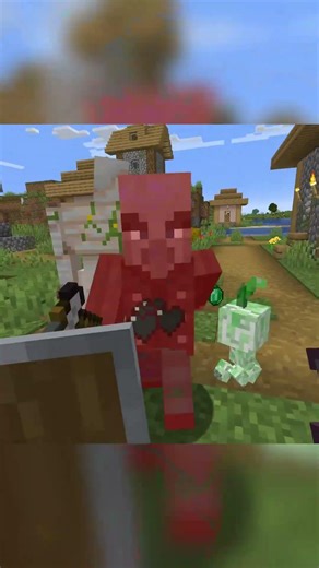 This mod makes Minecraft raids INSANE. #minecraft #minecraftgameplay #gaming #minecraftshorts