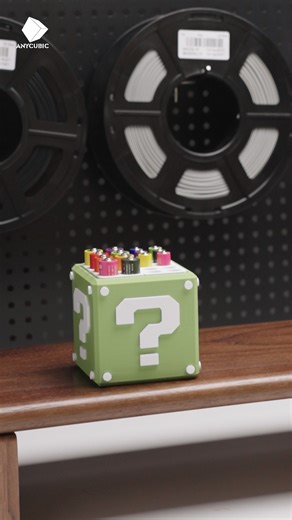 From Pixel to Print: My Functional ? Box What's inside? All my small treasures! This super-clean Super Mario ? Box was a breeze to print with the Kobra S1 Combo. Who's ready to ditch the boring organizers? Let's go！🚀 ACreator：包子是只猫 #Anycubic #3DPrinting #3DPrintingForEveryone #DIY #FDM3DPrinters #KobraS1Combo #ForFreedomToMake #Anycanprint #Anycubicool #LoveandShare #AnycubicFilament #Gaming #Game #Creators #Tutorial #Hacks #BlackFriday #CyberMonday##QuestionBlock #MarioModel #3DPrinting #3DMod