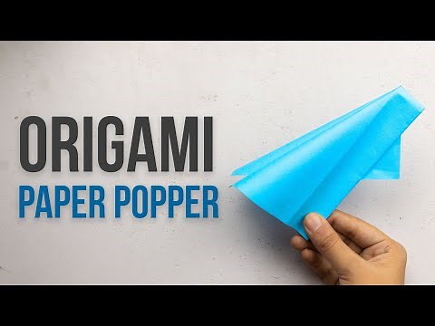 How To Make A Paper Popper Within 2 Minutes? (Easy-and-Loud) Noise Maker with Paper | 92 Crafts