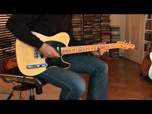 2007 Fender Custom Shop Telecaster "Nocaster, Relic Part2