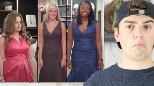 Reacting to ugly bridesmaid dresses — Say Yes to the Dress chaos