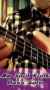 Am Soul Funk Jam Bass Solo【Music Jam Tracks】#Shorts