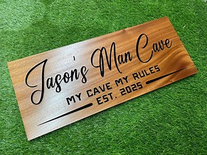 Custom Carved Wooden Sign: Rustic Cabin Decor - Etsy