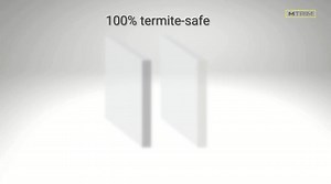 MTRIM 5-1/2 in. x 5/8 in. x 96 in. Baseboard White Prepainted Waterproof PVC Moulding (1-Piece - 8 Total Linear ft.) HDBB-WPB1X6-8'