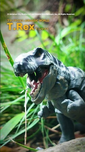 発見。#ジュラシックワールドの「T-レックス」「モササウルス」を再現！「プラノサウルス JURASSIC WORLD」紹介【バンダイ公式】#Shorts #バンダイ #バンマニ