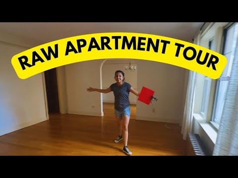 Raw Apartment Tour | First Look at My New New York Home 🏡