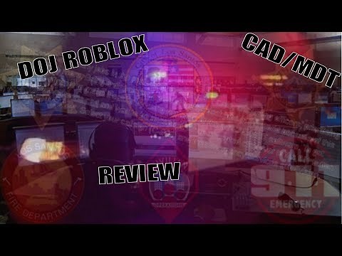 DOJ Roblox CAD/MDT Review