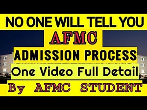 AFMC ADMISSION || AFMC PUNE| Armed Forces Medical College, Pune | AFMC student | NEET