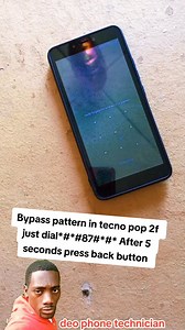 1.5M views · 5.6K reactions | Simple way to bypass pattern in tecno pop.2f #tecnologia #Tecno #bypass #locstyles | Deo Phone-repair | Facebook