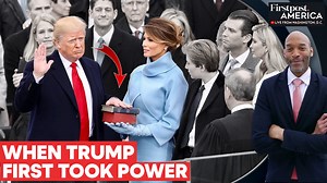 #FirstpostAmerica: A Look Back at Donald Trump's Fiery First Term as President Eight years ago, Donald Trump took the Oval Office for the first time, marking a dramatic shift in American politics. On a rainy January day in 2017, Trump stood before the nation, pledging to end "American carnage" and put "America first." His fiery inaugural address shattered political norms and sparked both hope and controversy. While supporters cheered his promises, protests raged downtown, reflecting the nation's