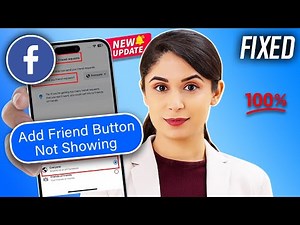 How To Fix Add Friend Button Not Showing Up On Your Facebook Profile ( 100% Solved )