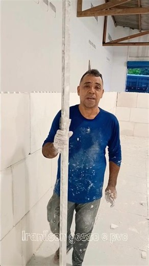 continuação da parede de gesso