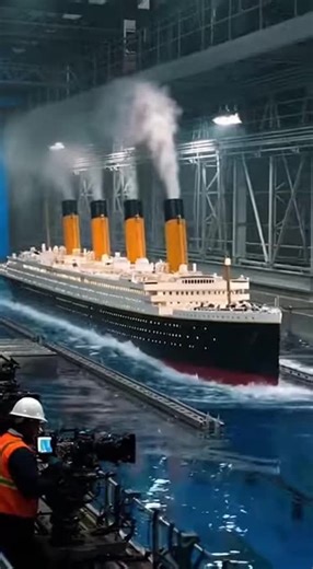 Titanic iceberg behind scene #Titanic #iceberg #behindthescene #foryoupage