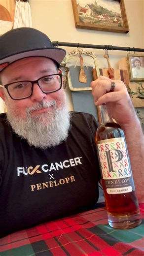 Ryan Mills | Whiskey and Cigars on Instagram: "Over the next five days, an FCancer Penelope bottle purchased on SharedPour can be paired with a holiday gift package for someone impacted by cancer or for a caregiver who has been there for them. You can participate by emailing your order number along with the recipient’s name and address to sharedpour@thebourbonconcierge.com #fcancer #penelopebourbon #sharedpour #buyonegiveone"
