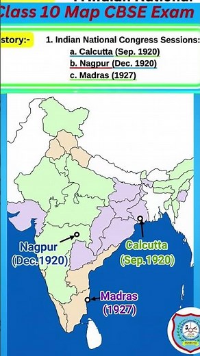 Mastering Cbse Class 10 map work in minutes- Part 1