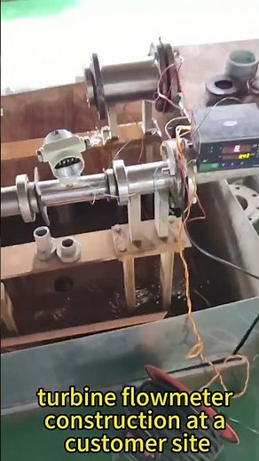 Turbine Flow Meter 4-20mA | Customer Site Installation & Real Footage