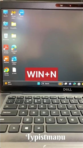 Windows shortcut for Notification tab ✅ #computer #laptop #windows #shorts #pctips #tech #trending