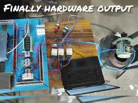 Star Delta Starter PLC Program (Ladder Logic)