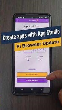 Pi2Day 2025 App Studio | How to create Apps or AI Chatbot in Pi Browser