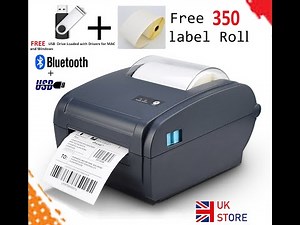 Thermal label printer 9210 USB Driver Installation and Configuration.