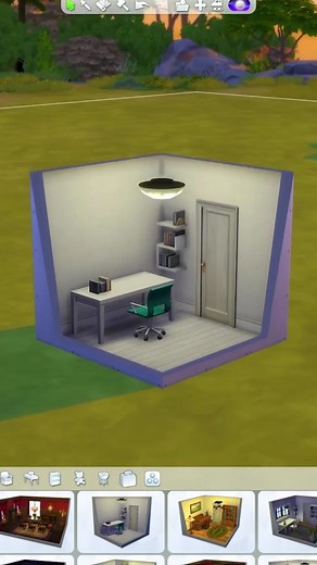 Sims 4 Room Makeover: Transforming a Study Room