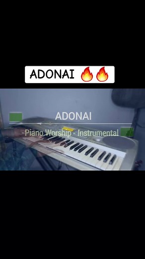 E-chord Piano Worship: Adonai Nathaniel Bassey | Peaceful Christian Piano Music