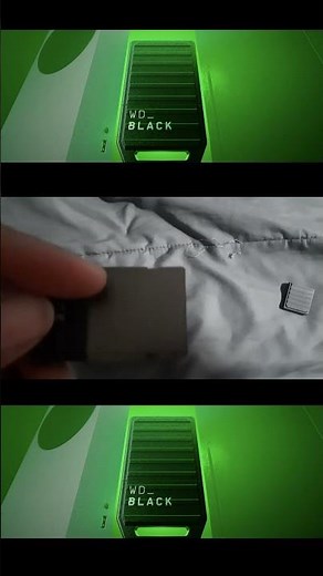 Xbox Series X Storage Upgrade – WD BLACK C50 vs SN7100 #shorts