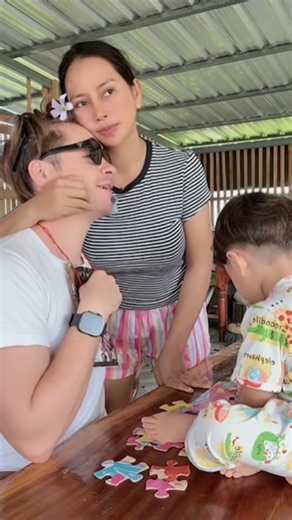 อดทนเอานะเขียบ เดี๋ยวพ่อกับแม่ก็โต🤣เขียบดูชินนะ55555 #บักจอนเขียบ