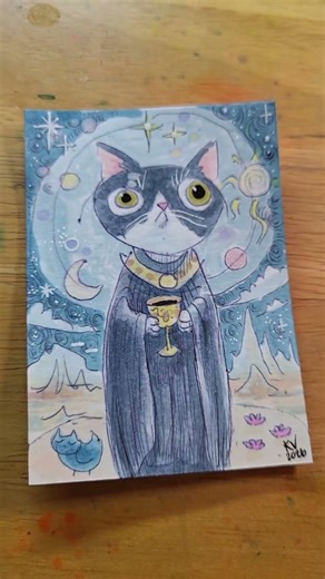 its viral - all artist make art cards NOW