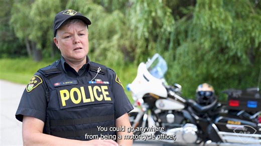 The OPP has a long legacy of using motorcycles for general patrol, but it wasn’t until 1986 that the first female officer began conducting enforcement on her bike. In celebration of the 50th anniversary of women in uniform, we are telling the stories of female motorcycle operators, past and present, who have proudly represented the OPP through precision riding. Learn more: https://opp.ca/news/#/viewnews/66b3cbb95cd1d | Ontario Provincial Police