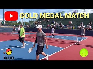 Gold Medal 4.5 Men's Doubles Match at 2021 USA Pickleball Middle States Regional Championships