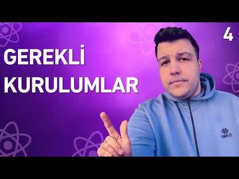 ✨ 2026 React Native Dersleri 4 - Kurulumlar