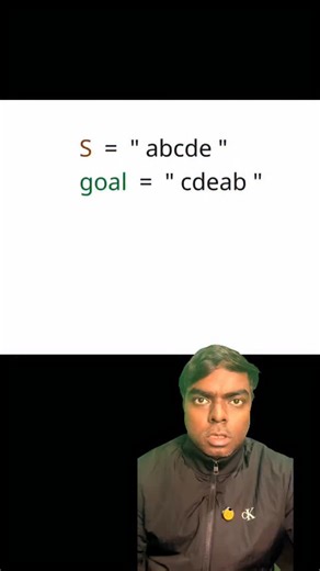 Rakesh Kumar on Instagram: "Rotate String | Leetcode 796 #dsa #coding #softwaredeveloper #backenddeveloper #softwareengineer"