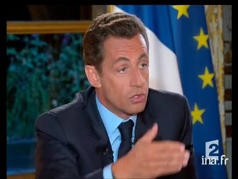 [Interview du Président de la République Monsieur Nicolas Sarkozy]